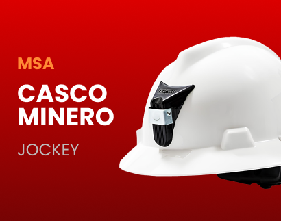 casco minero